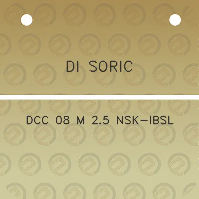 di-soric-dcc-08-m-25-nsk-ibsl