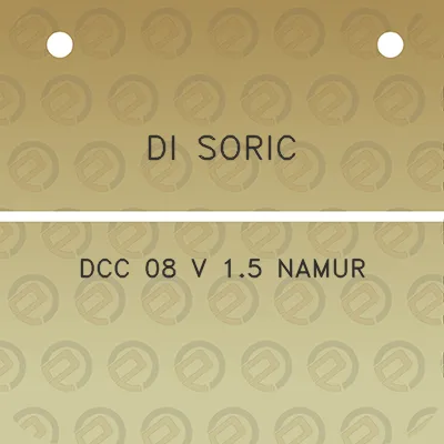 di-soric-dcc-08-v-15-namur