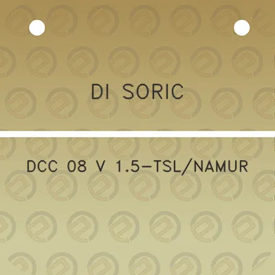 di-soric-dcc-08-v-15-tslnamur