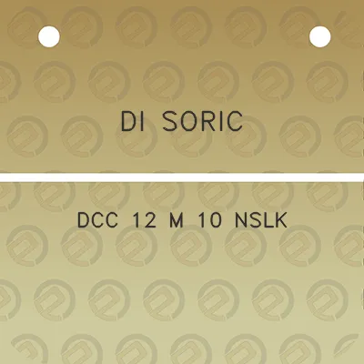 di-soric-dcc-12-m-10-nslk