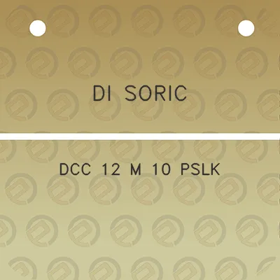 di-soric-dcc-12-m-10-pslk