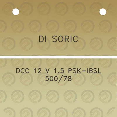 di-soric-dcc-12-v-15-psk-ibsl-50078