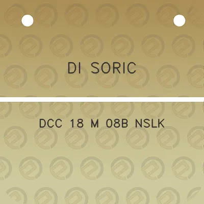 di-soric-dcc-18-m-08b-nslk