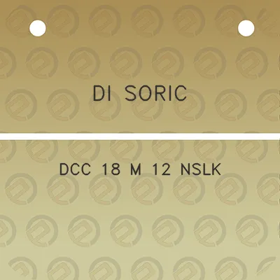 di-soric-dcc-18-m-12-nslk