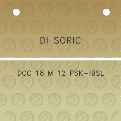 di-soric-dcc-18-m-12-psk-ibsl