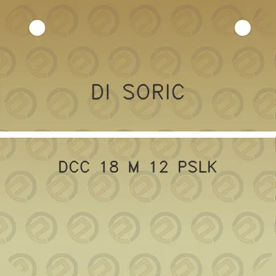 di-soric-dcc-18-m-12-pslk