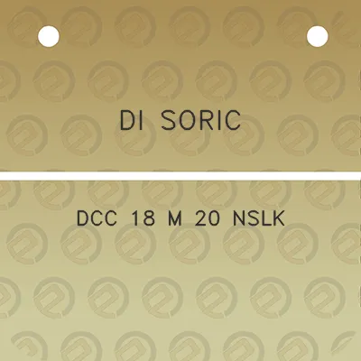 di-soric-dcc-18-m-20-nslk