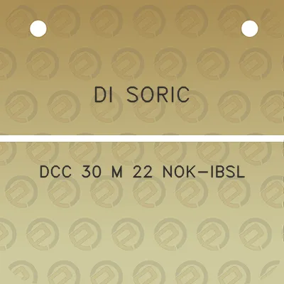 di-soric-dcc-30-m-22-nok-ibsl