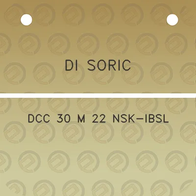 di-soric-dcc-30-m-22-nsk-ibsl