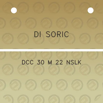 di-soric-dcc-30-m-22-nslk