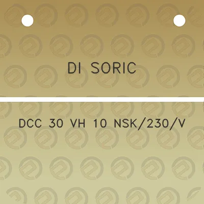 di-soric-dcc-30-vh-10-nsk230v