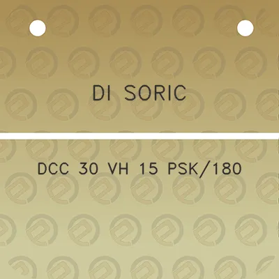 di-soric-dcc-30-vh-15-psk180