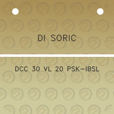 di-soric-dcc-30-vl-20-psk-ibsl