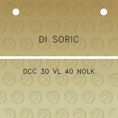 di-soric-dcc-30-vl-40-nolk