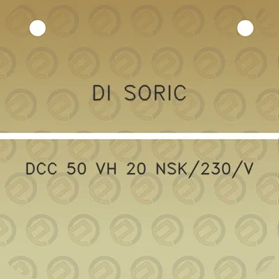 di-soric-dcc-50-vh-20-nsk230v