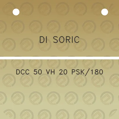 di-soric-dcc-50-vh-20-psk180