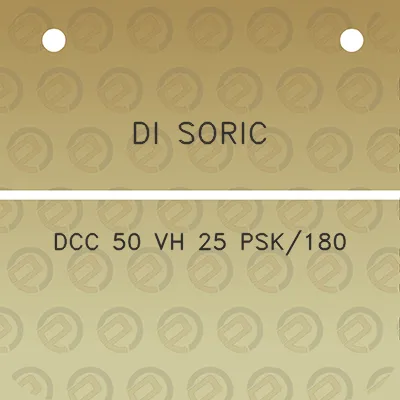 di-soric-dcc-50-vh-25-psk180