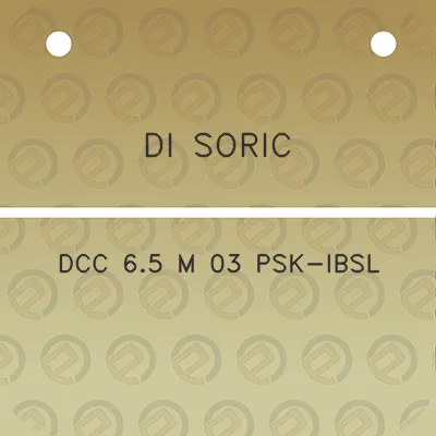 di-soric-dcc-65-m-03-psk-ibsl