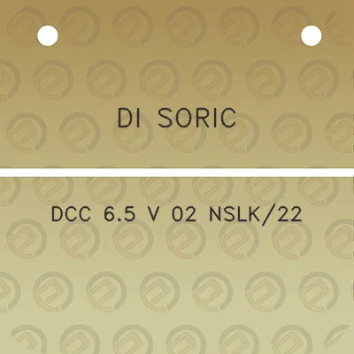 di-soric-dcc-65-v-02-nslk22