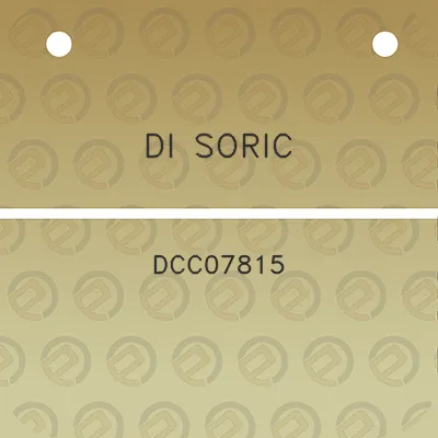 di-soric-dcc07815