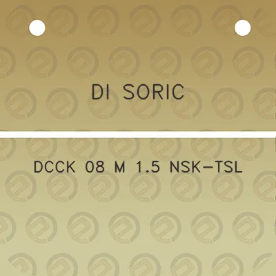 di-soric-dcck-08-m-15-nsk-tsl