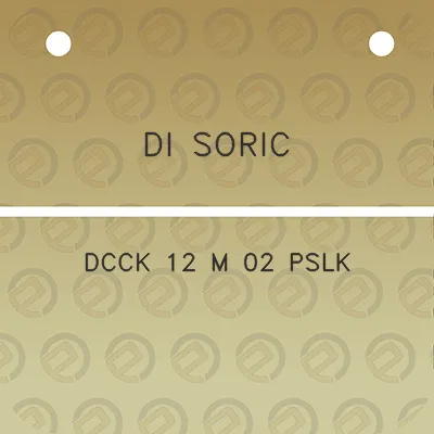 di-soric-dcck-12-m-02-pslk