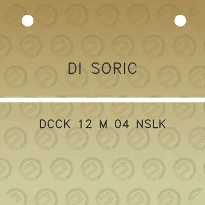 di-soric-dcck-12-m-04-nslk