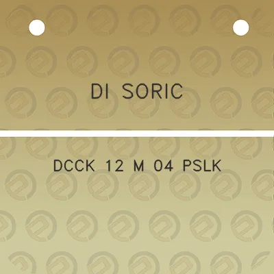 di-soric-dcck-12-m-04-pslk