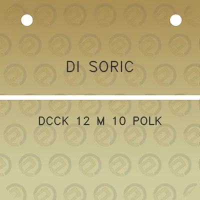 di-soric-dcck-12-m-10-polk