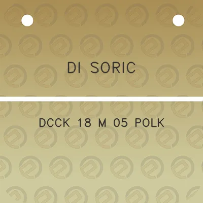 di-soric-dcck-18-m-05-polk