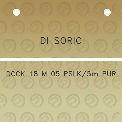 di-soric-dcck-18-m-05-pslk5m-pur