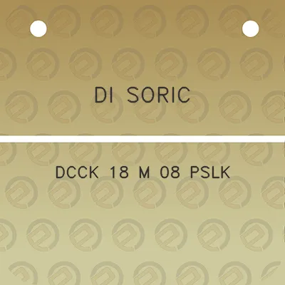 di-soric-dcck-18-m-08-pslk