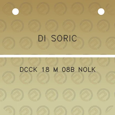 di-soric-dcck-18-m-08b-nolk