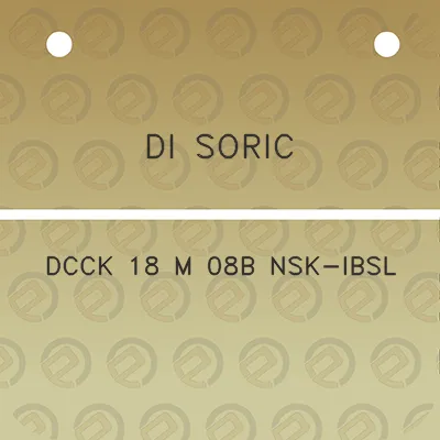 di-soric-dcck-18-m-08b-nsk-ibsl