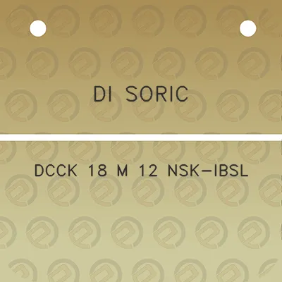 di-soric-dcck-18-m-12-nsk-ibsl