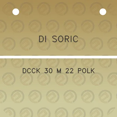 di-soric-dcck-30-m-22-polk