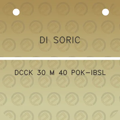 di-soric-dcck-30-m-40-pok-ibsl