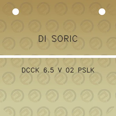 di-soric-dcck-65-v-02-pslk