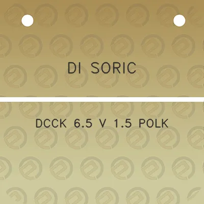 di-soric-dcck-65-v-15-polk