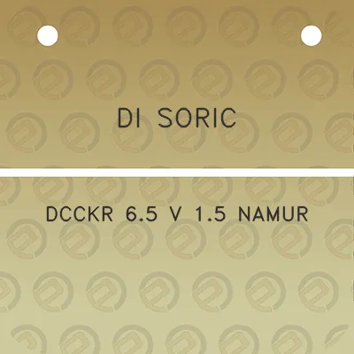 di-soric-dcckr-65-v-15-namur