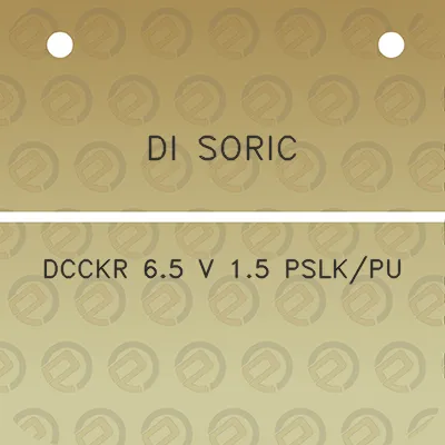 di-soric-dcckr-65-v-15-pslkpu