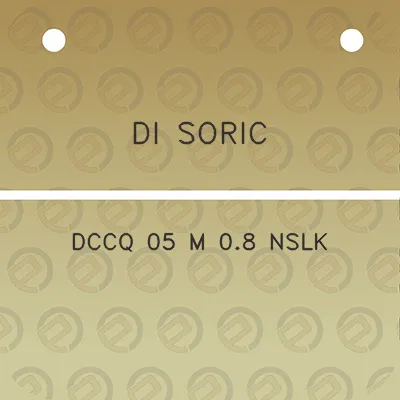 di-soric-dccq-05-m-08-nslk