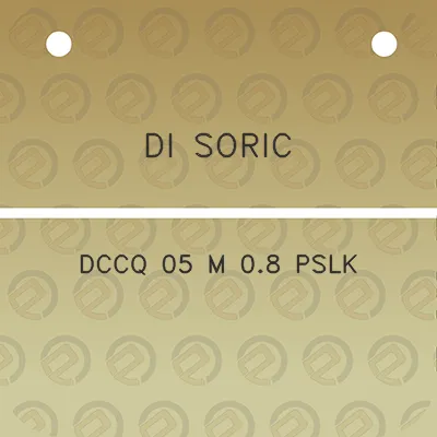 di-soric-dccq-05-m-08-pslk