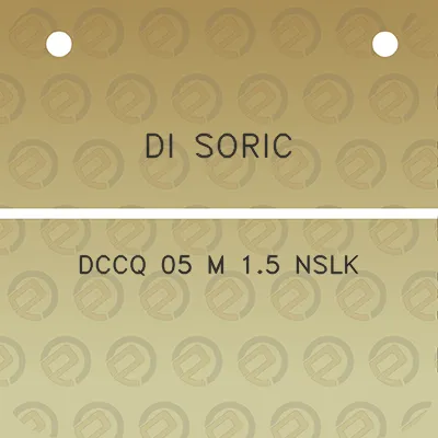 di-soric-dccq-05-m-15-nslk