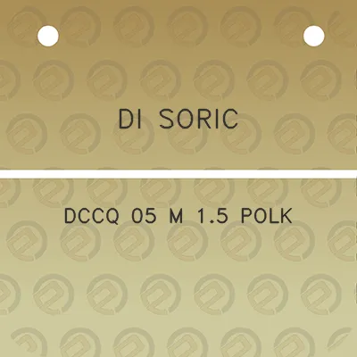 di-soric-dccq-05-m-15-polk