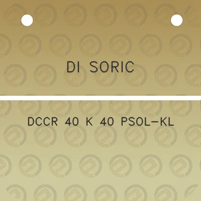 di-soric-dccr-40-k-40-psol-kl