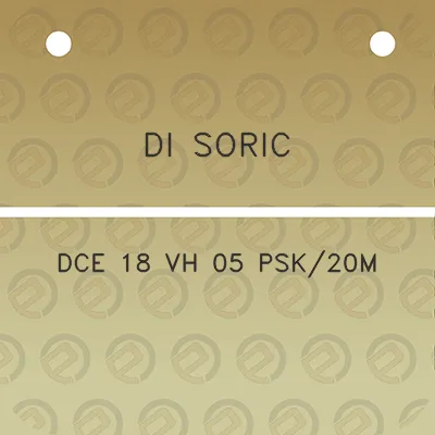 di-soric-dce-18-vh-05-psk20m