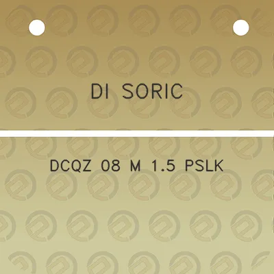 di-soric-dcqz-08-m-15-pslk