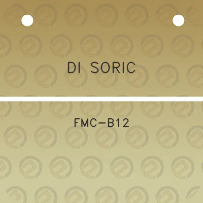 di-soric-fmc-b12