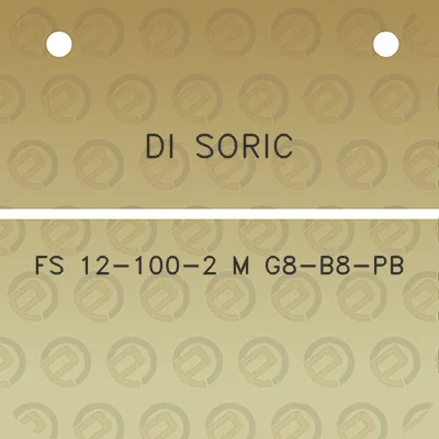 di-soric-fs-12-100-2-m-g8-b8-pb